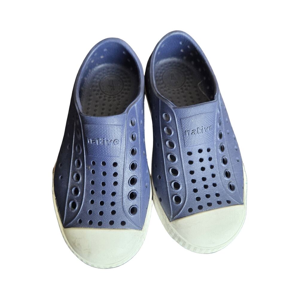 Native Blue Jefferson Kids Shoes Size: 9